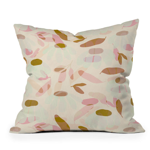 Alisa Galitsyna Floral Shadows II Throw Pillow