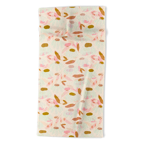 Alisa Galitsyna Floral Shadows II Beach Towel