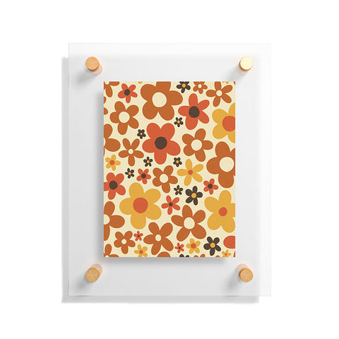 Alisa Galitsyna Flower Power 3 Floating Acrylic Print