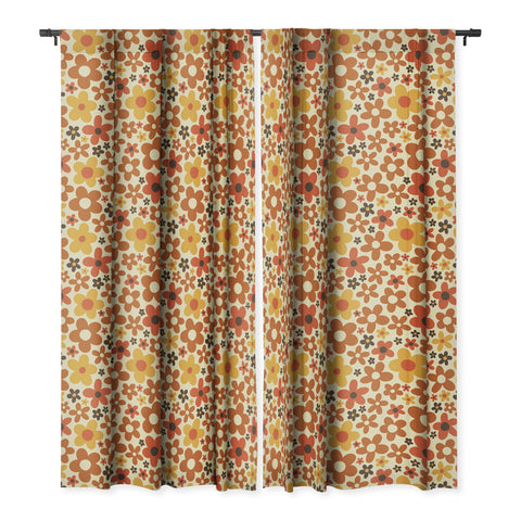 Alisa Galitsyna Flower Power 3 Blackout Window Curtain