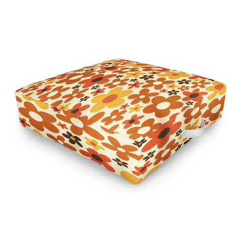 Alisa Galitsyna Flower Power 3 Outdoor Floor Cushion