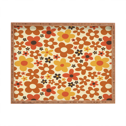 Alisa Galitsyna Flower Power 3 Rectangular Tray