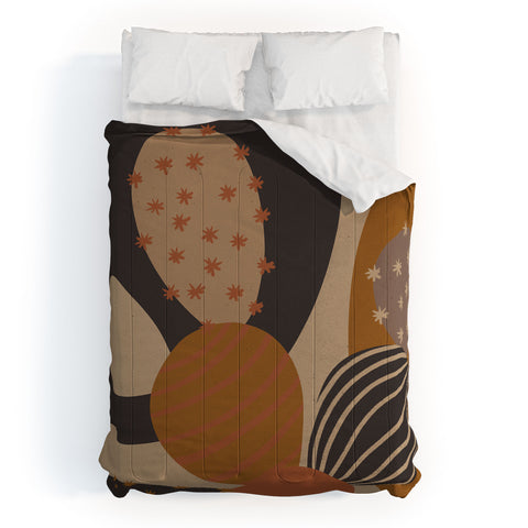 Alisa Galitsyna Flowering Cactus 2 Comforter