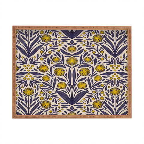 Alisa Galitsyna Frosty Night 2 Rectangular Tray