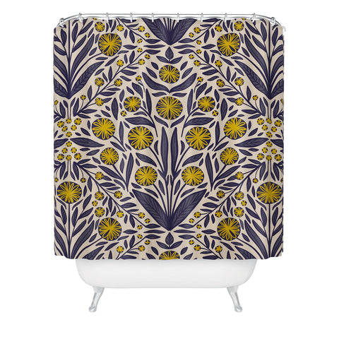 Alisa Galitsyna Frosty Night 2 Shower Curtain