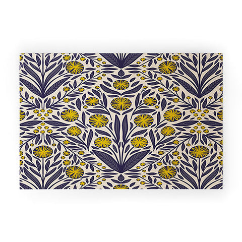 Alisa Galitsyna Frosty Night 2 Welcome Mat