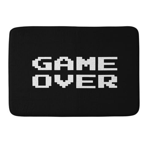 Alisa Galitsyna Game Over I Memory Foam Bath Mat