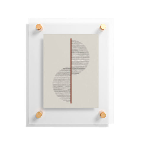 Alisa Galitsyna Geometric Composition II Floating Acrylic Print