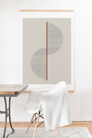 Alisa Galitsyna Geometric Composition II Art Print And Hanger