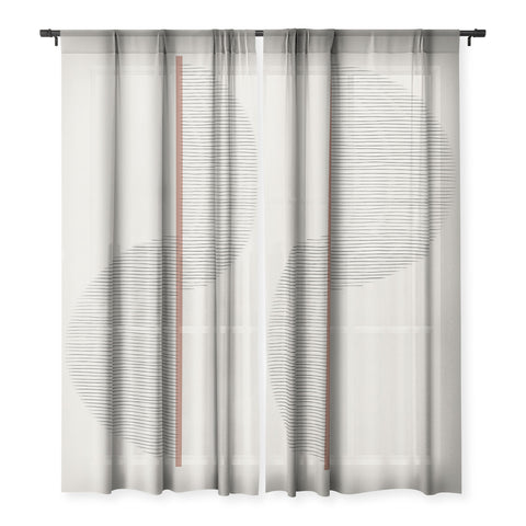 Alisa Galitsyna Geometric Composition II Sheer Non Repeat