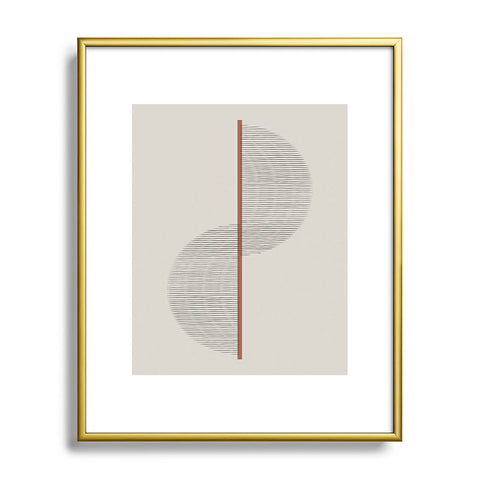 Alisa Galitsyna Geometric Composition II Metal Framed Art Print