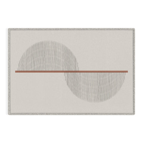 Alisa Galitsyna Geometric Composition II Outdoor Rug