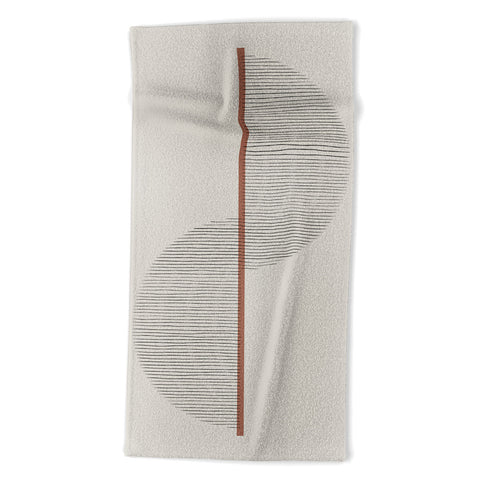 Alisa Galitsyna Geometric Composition II Beach Towel