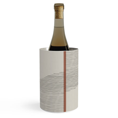 Alisa Galitsyna Geometric Composition II Wine Chiller