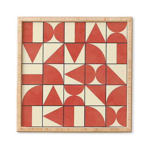 Alisa Galitsyna Geometric Puzzle 1 Framed Wall Art