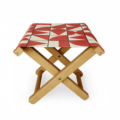 Alisa Galitsyna Geometric Puzzle 1 Folding Stool