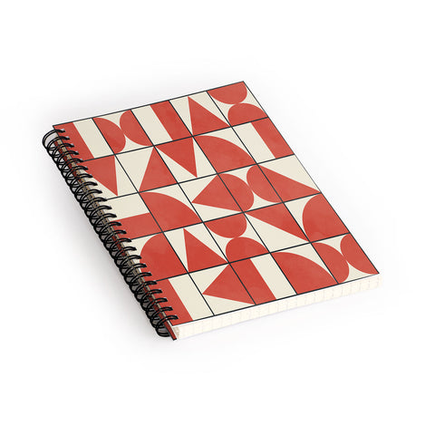 Alisa Galitsyna Geometric Puzzle 1 Spiral Notebook