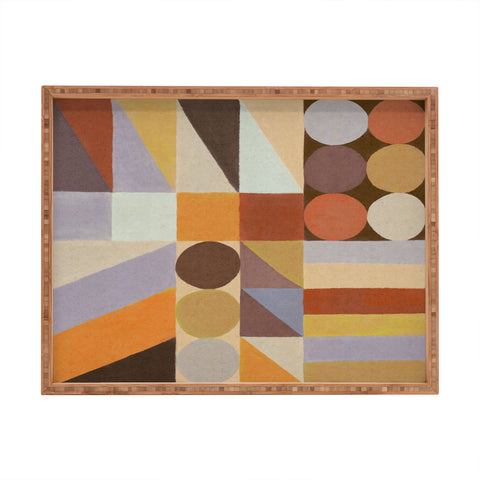 Alisa Galitsyna Geometric Shapes Colors 1 Rectangular Tray