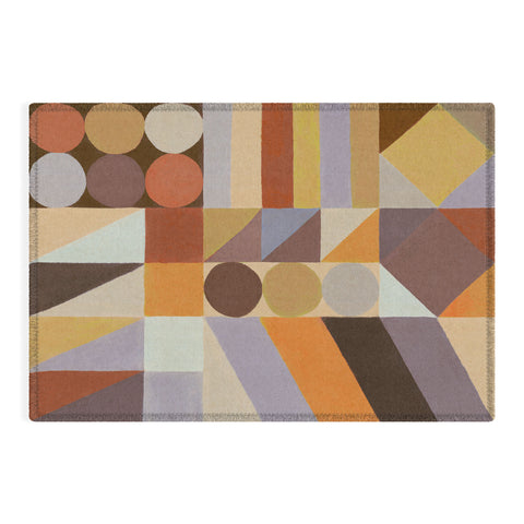 Alisa Galitsyna Geometric Shapes Colors 1 Outdoor Rug