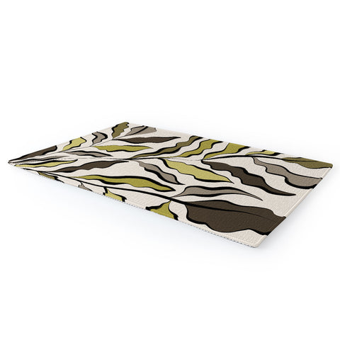 Alisa Galitsyna Green Leaves 2 Area Rug