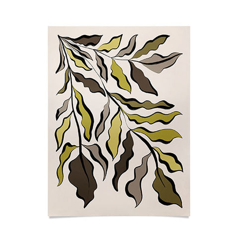Alisa Galitsyna Green Leaves 2 Poster