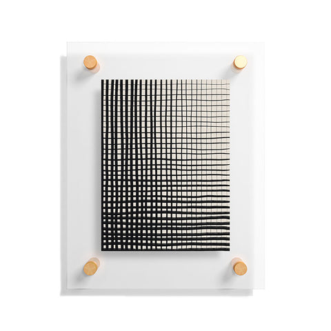 Alisa Galitsyna Hand Drawn Grid Floating Acrylic Print