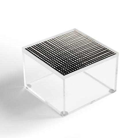 Alisa Galitsyna Hand Drawn Grid Acrylic Box
