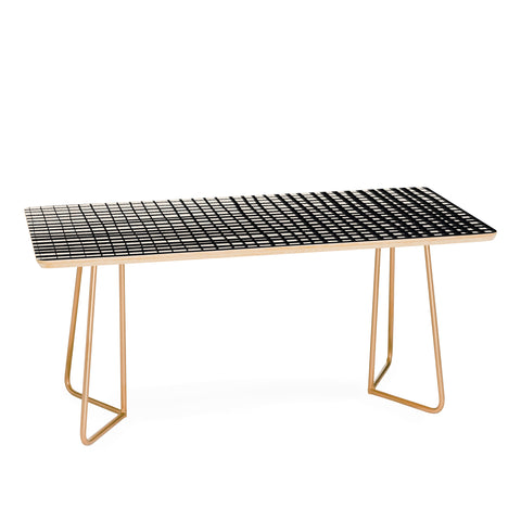 Alisa Galitsyna Hand Drawn Grid Coffee Table