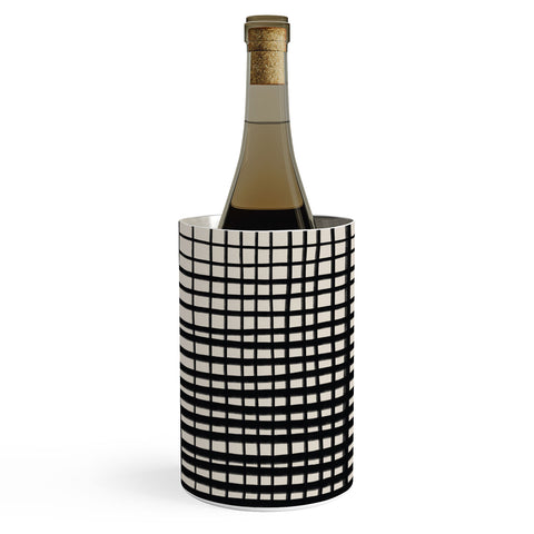 Alisa Galitsyna Hand Drawn Grid Wine Chiller