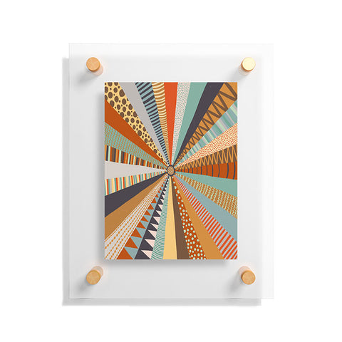 Alisa Galitsyna Hand Drawn Patchwork I Floating Acrylic Print