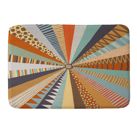 Alisa Galitsyna Hand Drawn Patchwork I Memory Foam Bath Mat