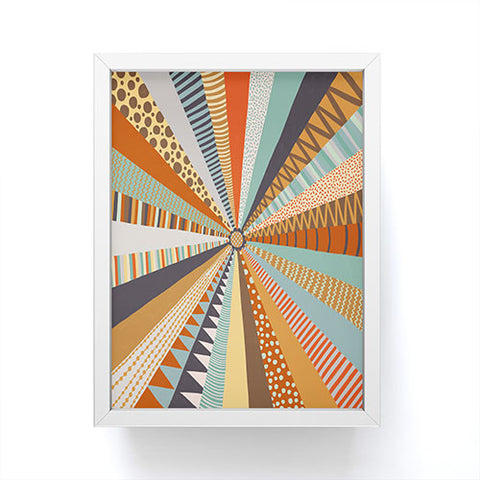 Alisa Galitsyna Hand Drawn Patchwork I Framed Mini Art Print