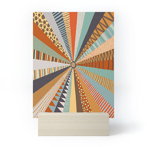 Alisa Galitsyna Hand Drawn Patchwork I Mini Art Print