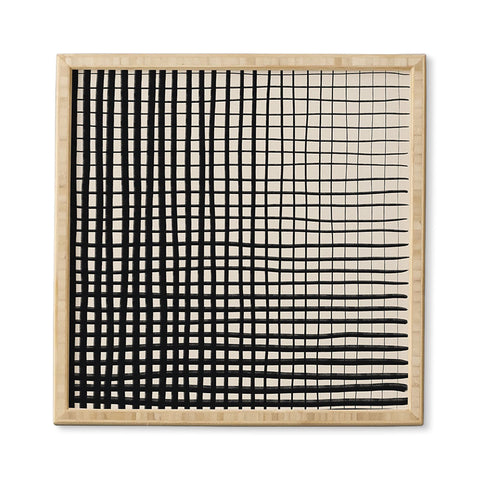 Alisa Galitsyna Horizontal and Vertical Lines Framed Wall Art