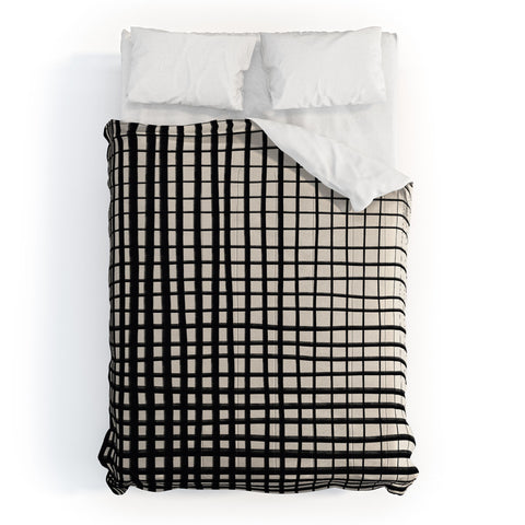 Alisa Galitsyna Horizontal and Vertical Lines Comforter