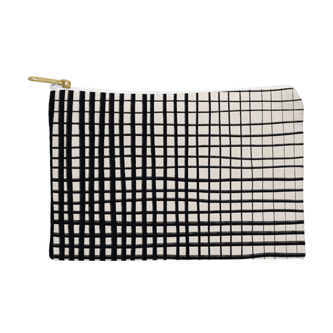 Alisa Galitsyna Horizontal and Vertical Lines Pouch