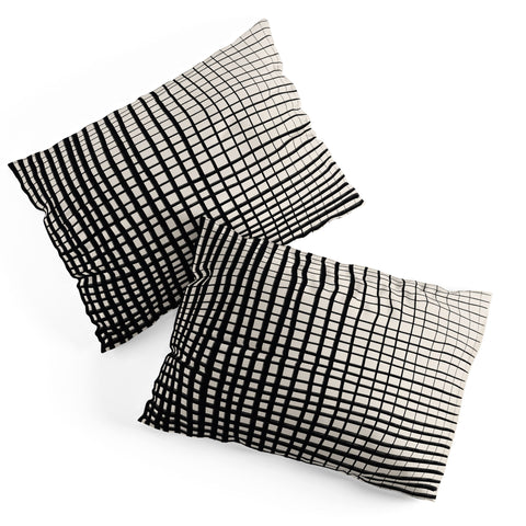 Alisa Galitsyna Horizontal and Vertical Lines Pillow Shams