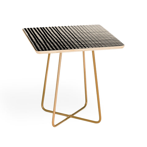 Alisa Galitsyna Horizontal and Vertical Lines Side Table