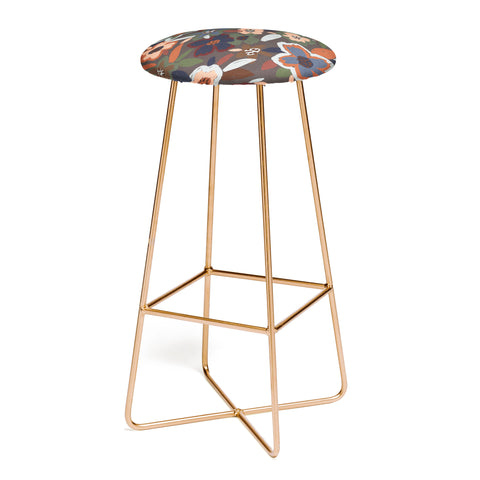 Alisa Galitsyna In Bloom 4 Bar Stool