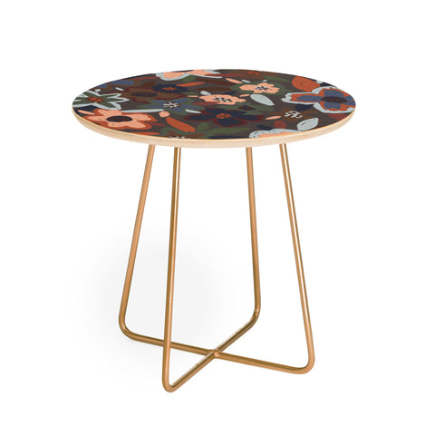 Alisa Galitsyna In Bloom 4 Round Side Table