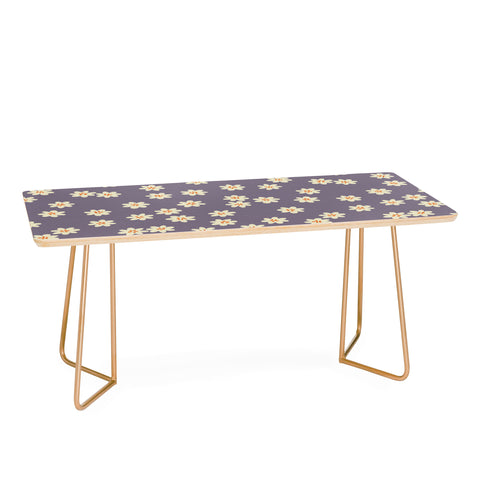 Alisa Galitsyna Lavender Tiny Flowers Coffee Table
