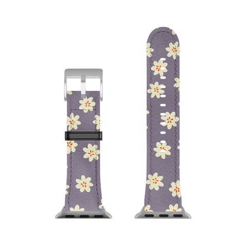 Alisa Galitsyna Lavender Tiny Flowers Apple Watch Band