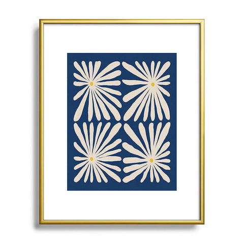 Alisa Galitsyna Lazy Daisies 1 Metal Framed Art Print