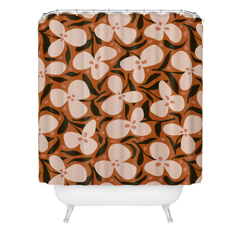 Alisa Galitsyna Lazy Florals 2 Shower Curtain