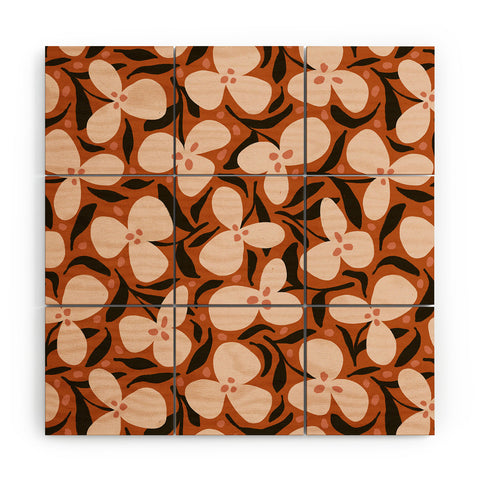 Alisa Galitsyna Lazy Florals 2 Wood Wall Mural