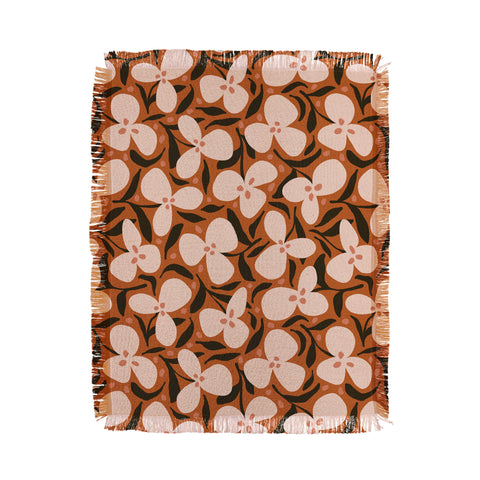 Alisa Galitsyna Lazy Florals 2 Throw Blanket