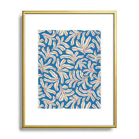 Alisa Galitsyna Lazy Summer Pattern 2 Metal Framed Art Print
