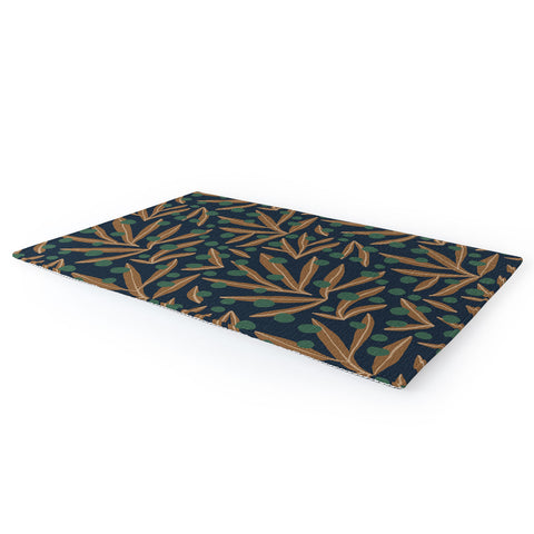 Alisa Galitsyna Leaves Wild Berries 1 Area Rug