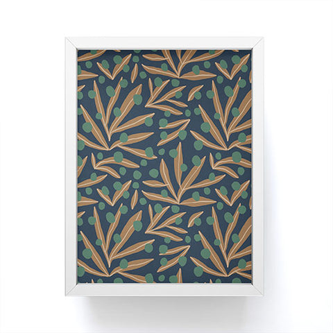 Alisa Galitsyna Leaves Wild Berries 1 Framed Mini Art Print