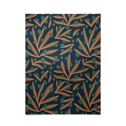 Alisa Galitsyna Leaves Wild Berries 1 Poster